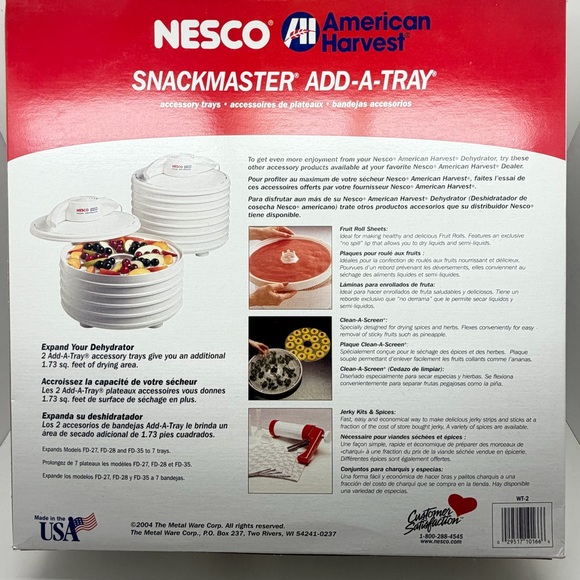 Snackmaster Add-A-Tray - White - Picture 4 of 4